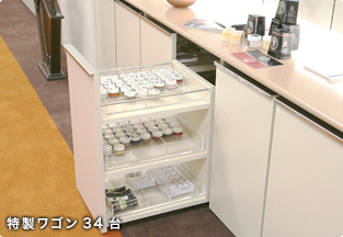 特製ワゴン34台