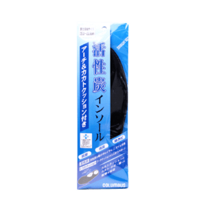 <b>CUSHION ACTIVATED <br>CHARCOAL INSOLE</b>