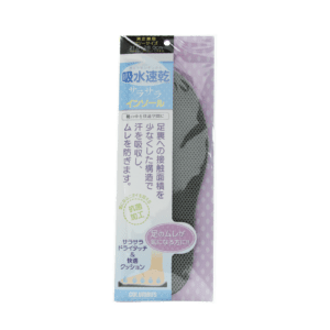 <b>WATER ABSORBING AND <br> QUICK DRYING INSOLE</b>